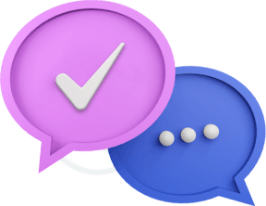 Image of message bubbles